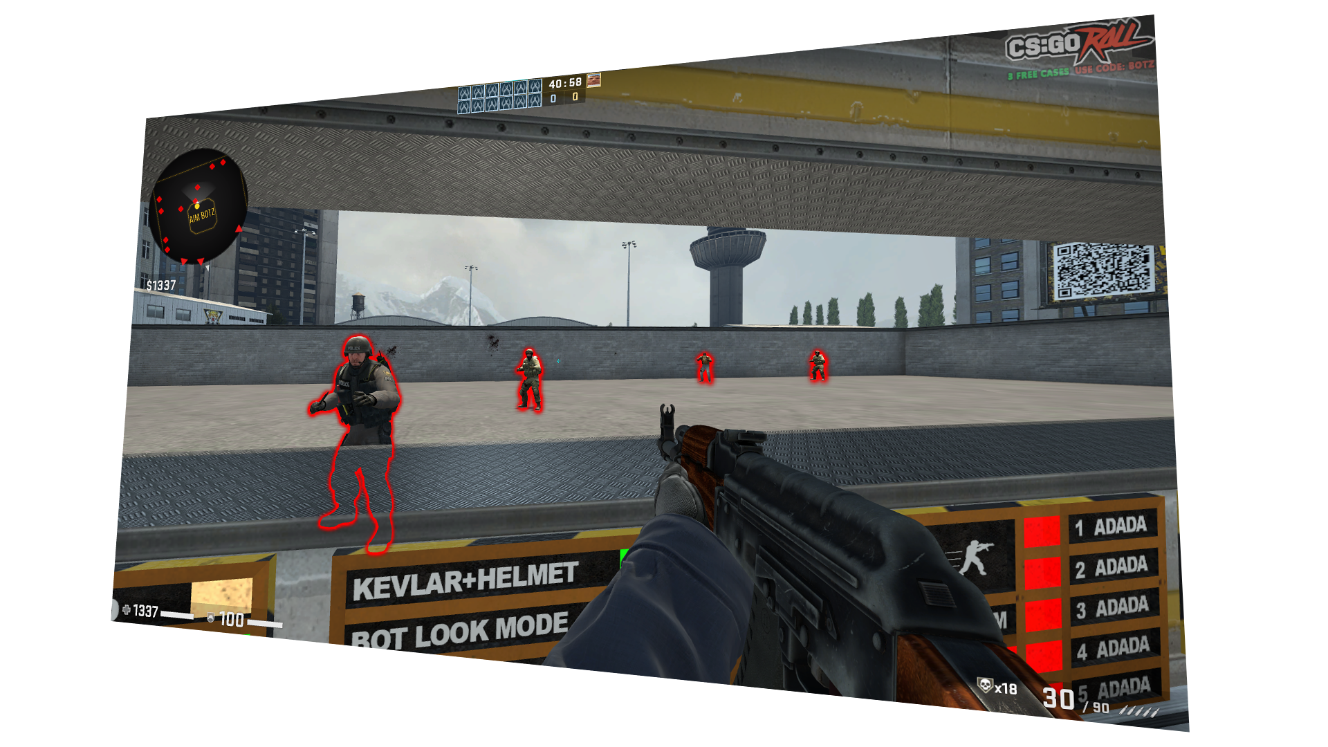 Person using esp in cs